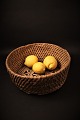 Swedish 1800 century wicker basket with a really nice patina. H:10.5cm. 
Dia.:26cm.