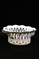 Royal Copenhagen Full Saxon Flower fruit bowl with handle from 1923-28. 
RC#4/1576...