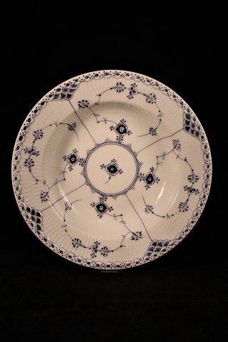 Blue fluted, half lace, deep plate from Royal Copenhagen. 
1/559.
Dia:24cm.

