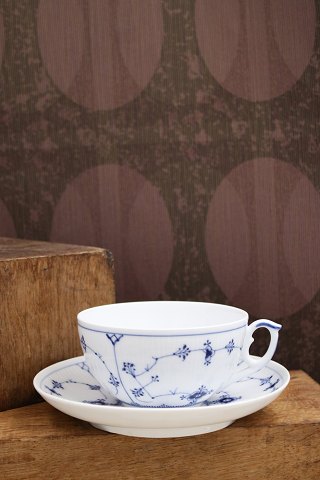 Antik Royal Copenhagen Musselmalet , Riflet kontorkop. 1/75. Fra 1898-1923...