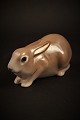 Bing & Grøndahl , B&G porcelæns figur af kanin.Længde: 12cm. #2421.