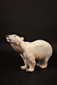 Royal Copenhagen porcelain figure of polar bear.H:13,5cm. L:18cm.RC# 417.