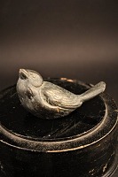 vare nr: Gammel bronze fugl nr.2