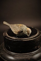 vare nr: Gammel bronze fugl nr.5