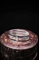 item no: Serviet ring sølv nr.18