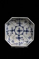 Rare, antique Blue fluted Plain set dish from 1820-50...