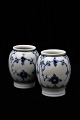 Bing & Grondahl Blue Painted / Mussel painted small vase. 
BG 671...