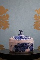 Royal Copenhagen Blue Flower curved butter jar with lid.
RC# 10/1889...