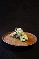 Decorative grape bunch in green jade...