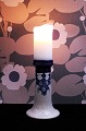 Bjorn Wiinblad ceramic candle holder in blue / gray glaze for a small blog 
candle...