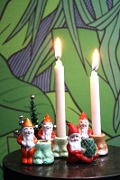 Christmas candlesticks