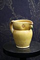 "Lillerod" owl jug in glazed earthenware in fine yellow glaze...