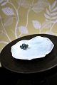 Royal Copenhagen porcelain figurine of a small frog sitting on a water lily 
leaf. RC# 2477...