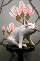 Royal Copenhagen, porcelain figurine of a little pig...