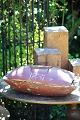 Swedish rustic 19th century wooden dish with lid, dated 1837 in original color, 
and with a really nice patina...