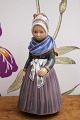 Dahl Jensen porcelæns figur af Fanø pige i egens dragt.DJ-1165...